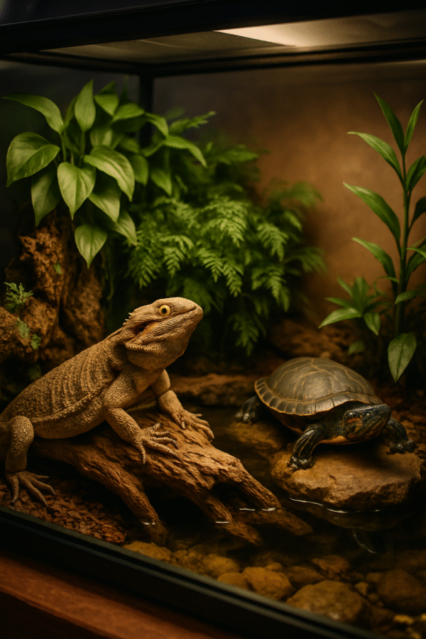 Reptile & Turtle Terrarium Tank